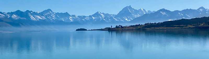 A guest photo on the Alps to Ocean Classic cycling tour