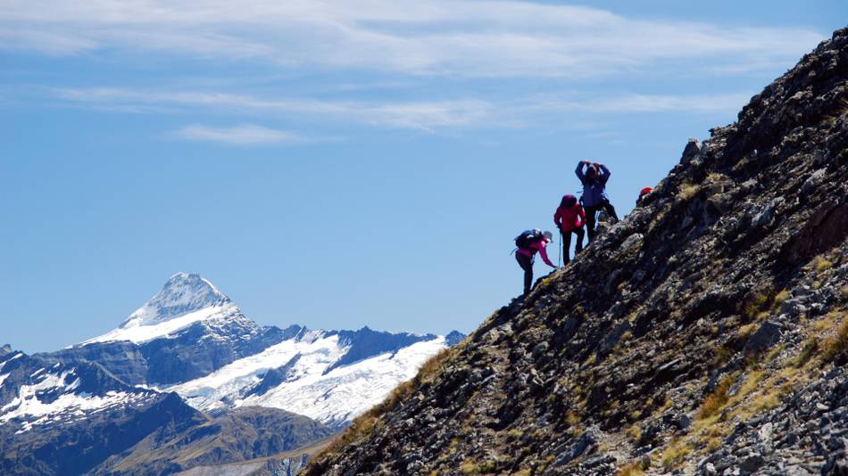 Mt Aspiring from Buchanan Ridge |  <i>Chris Buykx</i>
