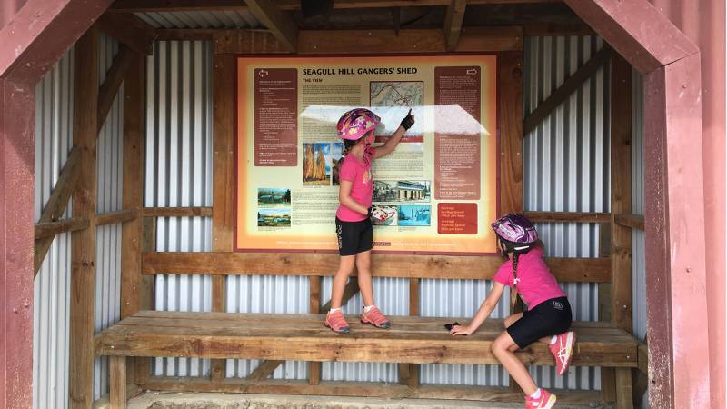 Kids finding out which way to go! |  <iPhilip Wyndham</i